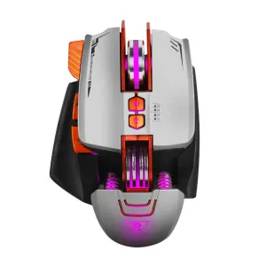 ماوس ألعاب سلكي قابل للبرمجة RGB مجاني مع . Free RGB Programmable Wired Gaming Mouse with