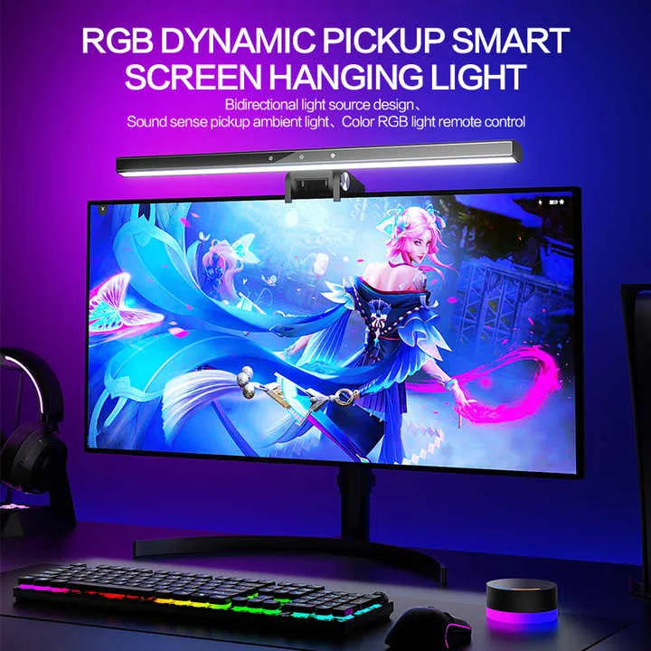 شاشة كمبيوتر S5 S7 PLUS معلقة RGB مع جهاز . S5 S7 PLUS Hanging RGB Computer Monitor with Remote