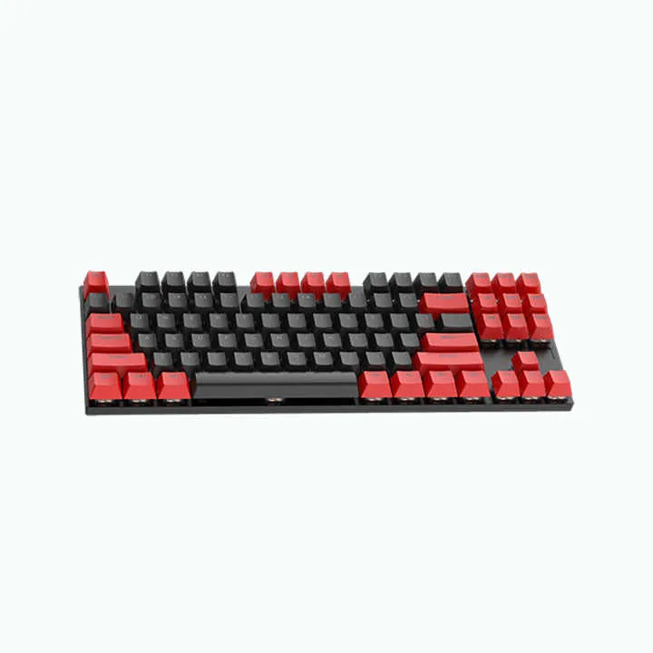 لوحة مفاتيح سلكية TKL 87 مفتاحًا RGB للكمبيوتر . TKL 87 Keys RGB Wired Keyboard for Computer