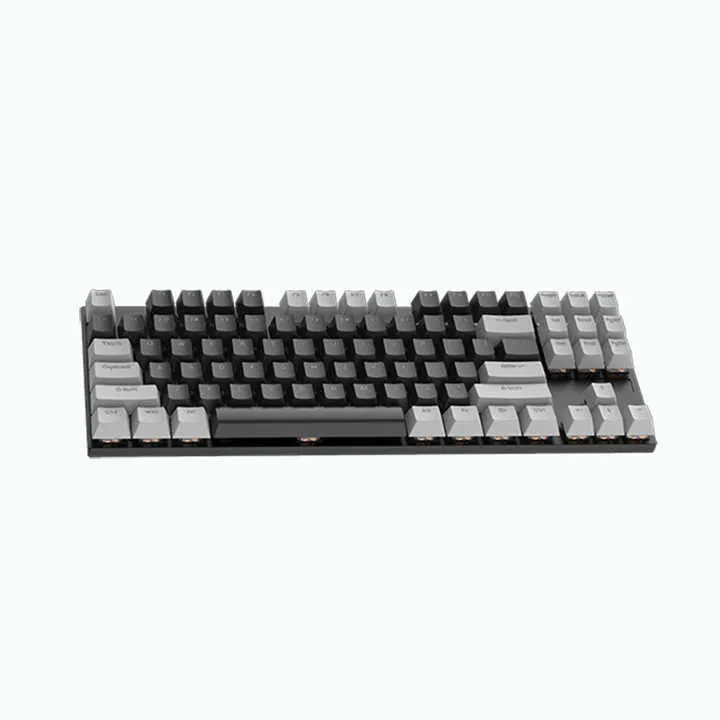 لوحة مفاتيح سلكية TKL 87 مفتاحًا RGB للكمبيوتر . TKL 87 Keys RGB Wired Keyboard for Computer