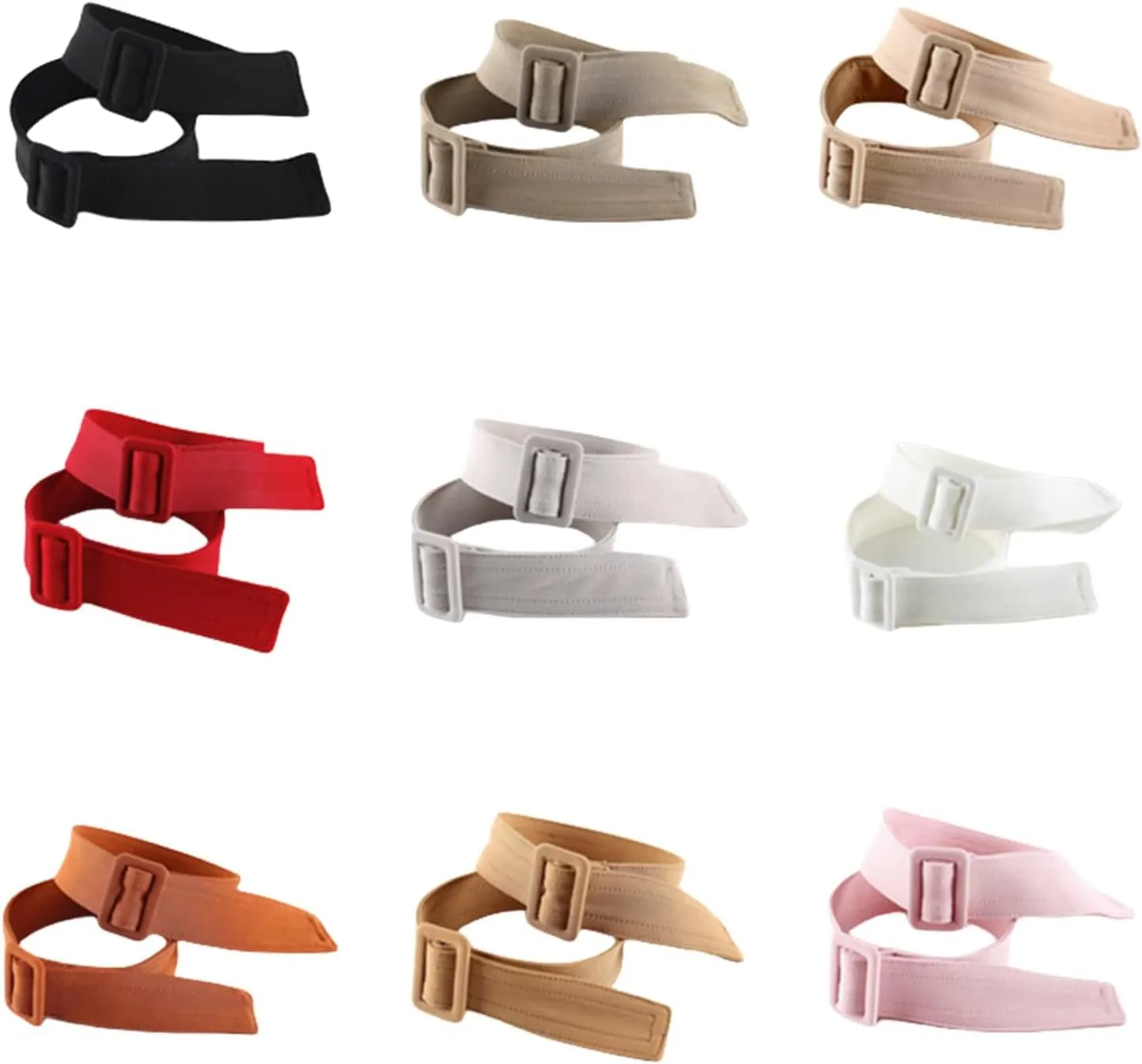 1 Pair Cuff Belt with Buckle Sleeve Band Sleeve Tab Wrist Strap Accessories for Jacket Trench Coat Windbreaker