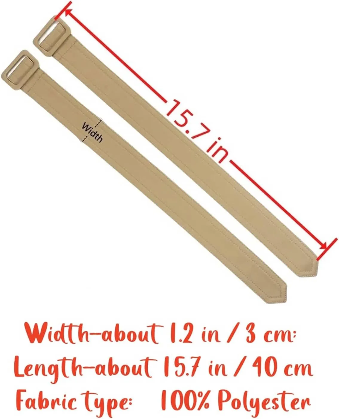 1 Pair Cuff Belt with Buckle Sleeve Band Sleeve Tab Wrist Strap Accessories for Jacket Trench Coat Windbreaker