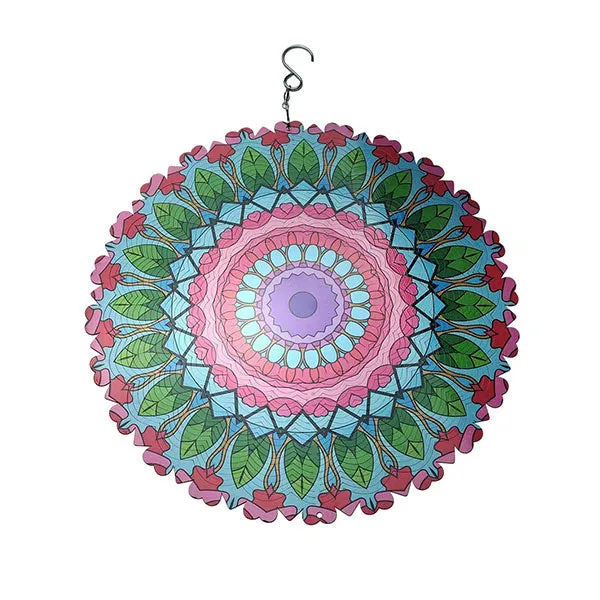 (2024 Hot Sale) 3D kleurrijke winddraaiende mandala