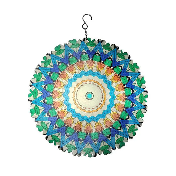 (2024 Hot Sale) 3D kleurrijke winddraaiende mandala
