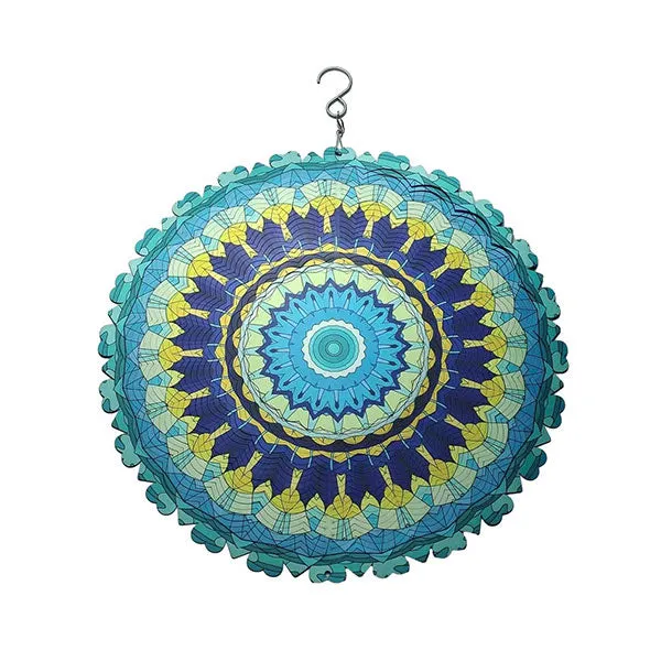 (2024 Hot Sale) 3D kleurrijke winddraaiende mandala