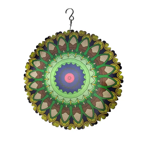 (2024 Hot Sale) 3D kleurrijke winddraaiende mandala