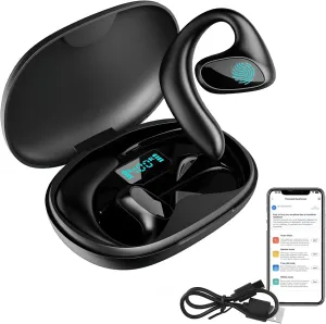 2025 Upgraded Ai Translator Earbuds, 144 Languages Real-Time Translation Bluetooth 3-in-1 HD Sound Two-Way Earbuds for Business, Travel, Learning