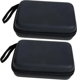 2Pcs Zipper Storage Pouch for Digital Accessories Portable Earphone Organizer and Electronics Carrying Bag Compact Protective Case for Cables Chargers and More