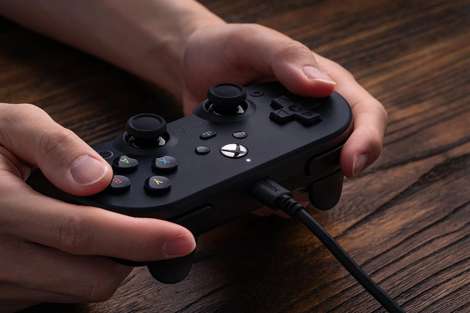 8Bitdo Pro 2 Wired Controller for Xbox, Hall Effect Joysticks and Hall Triggers, 3.5mm Audio Jack, Compatible with Xbox Series X|S, Xbox One, Windows 10/11 - Officially Licensed (Black)