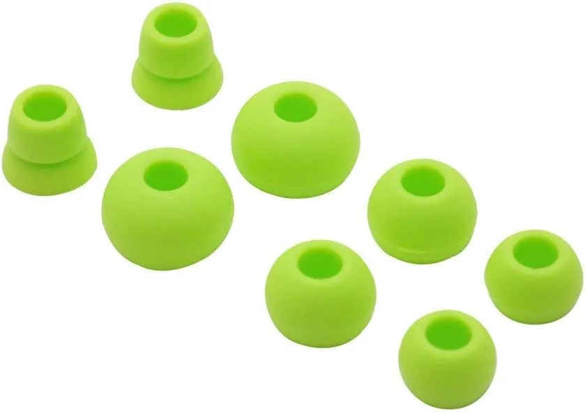 8pcs Powerbeats 3 Replacement Earbuds Ear Tips Compatible with Beats by Dr Dre Powerbeats 2 Powerbeats2 Powerbeats 3 Wireless Stereo Earphones (Green)