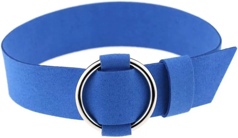 Adjustable Women Velvet Choker Necklace Handmade Costume Cosplay Nightclub Punk Neck Collar Choker