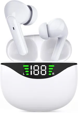 AI Translation Earbuds, Language Translator Earbuds Real Time, 2-Way Language Translator Device Support 144 Languages & Accents, Instant Translation Device with App Fit for Travel Business Learning