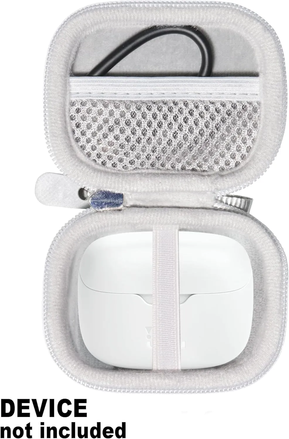Alltravel Earbuds Case for Tune Buds - True Wireless Noise Cancelling Earbuds (White)