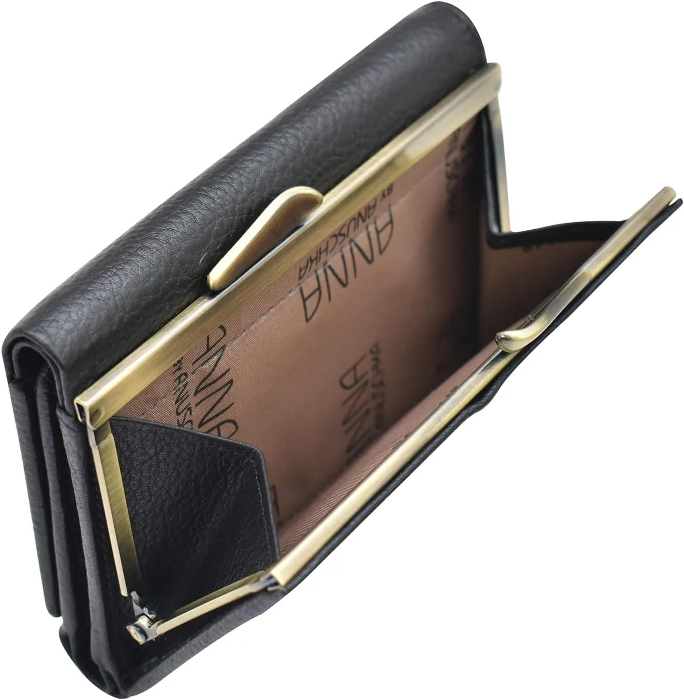 Anna by Anuschka Hand Painted Womens Leather Ladies Three Fold Wallet