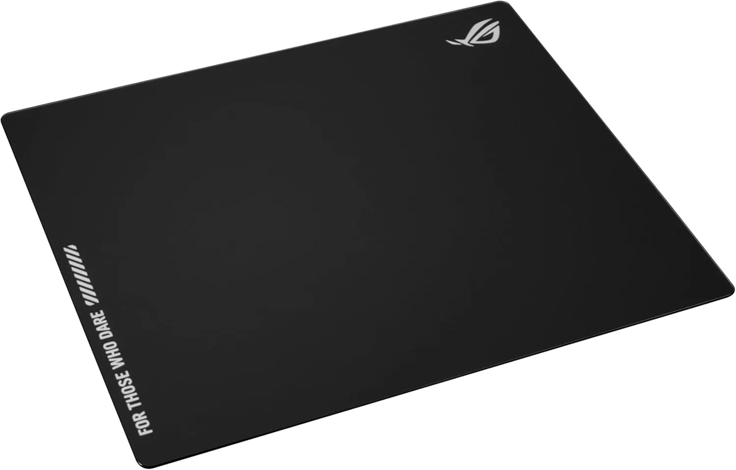 ASUS ROG NH04 ROG Moonstone ACE Gaming Mousepad, 19.69 x 15.75 x 0.16 in, Large Size, Ultra-Smooth Surface, Tempered Glass, Esports & FPS Gaming, Black