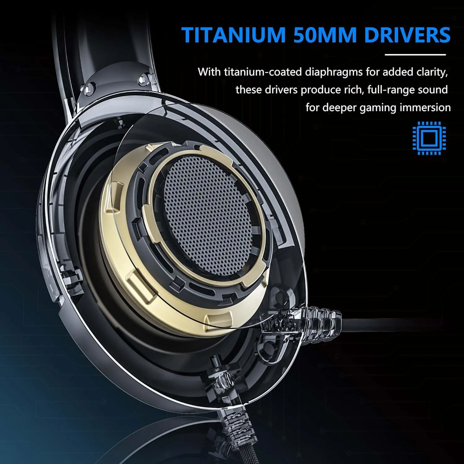 BINNUNE Wireless Gaming Headset, 2.4GHz Gaming Headphones for PS4, PS5, PC, NS, Bluetooth 5.3 Headphones with 40Hr Battery, Noise Canceling Microphone, Stereo Sound for Laptop, Mobile, Mac - White