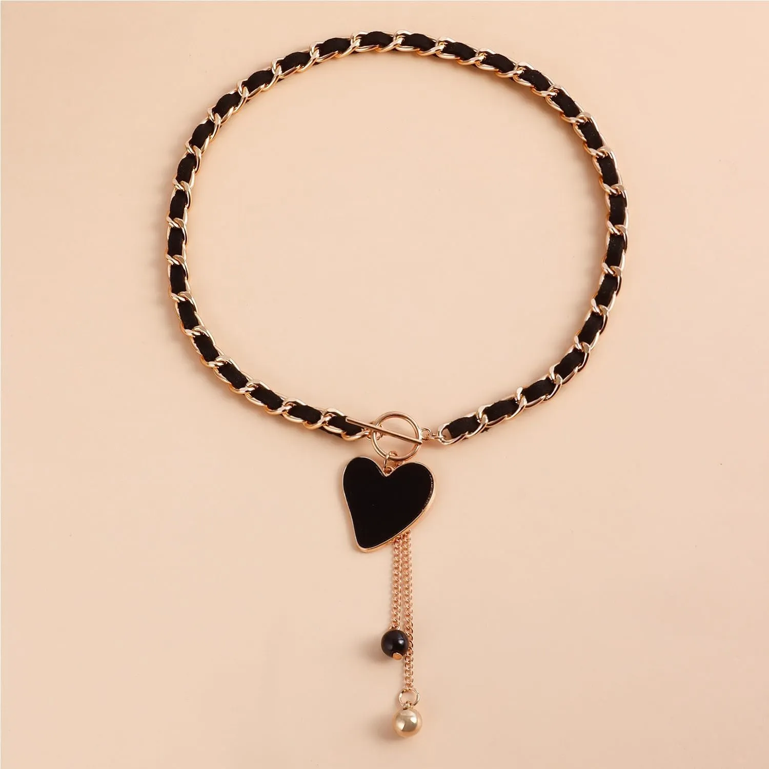 Black Choker Necklace for Women Gothic Black Heart Butterfly Bow Choker Necklace Black Velvet Collar Chokers Necklace Birthday Party Jewelry for Women