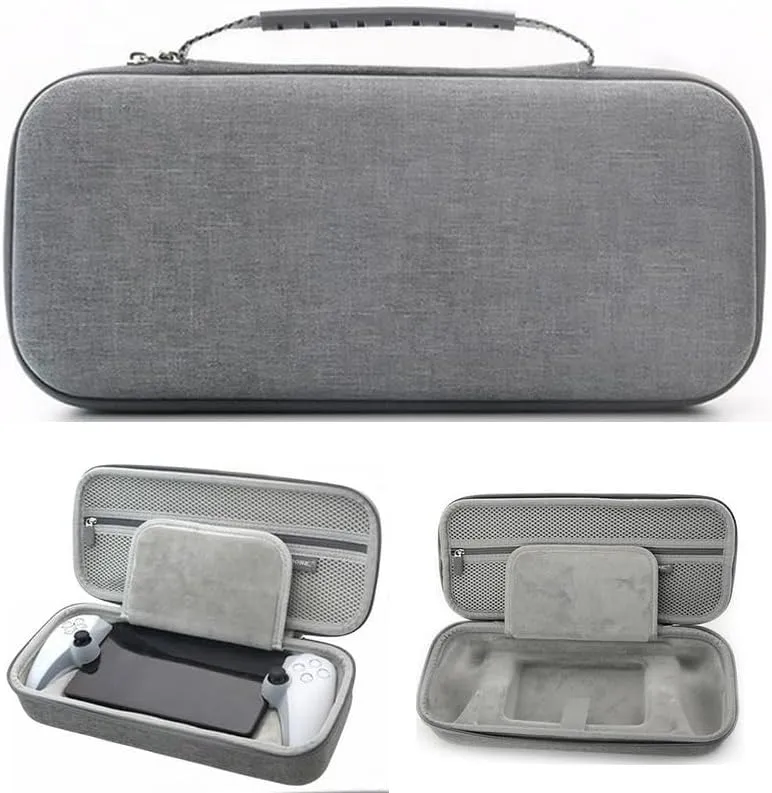 Carrying Case EVA Storage Bag for PlayStation Portal, Protector Hard Shell Travel Case with Waterproof and Shockproof