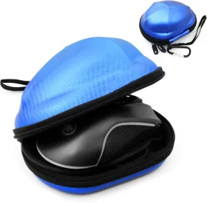 CASEMATIX Esports Mouse Case for Gaming Mice Compatible with Logitech G Pro, Razer Mamba, DeathAdder Elite, Naga Trinity, Corsair Harpoon and More, Blue