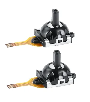Ceozon Hall Effect Joystick Replacement Drift Repair Accessories 2 Pack Hall Electromagnetic Joystick Compatible with Rog Ally Handheld Gaming Console, GPD Win3Wearable VR Controller