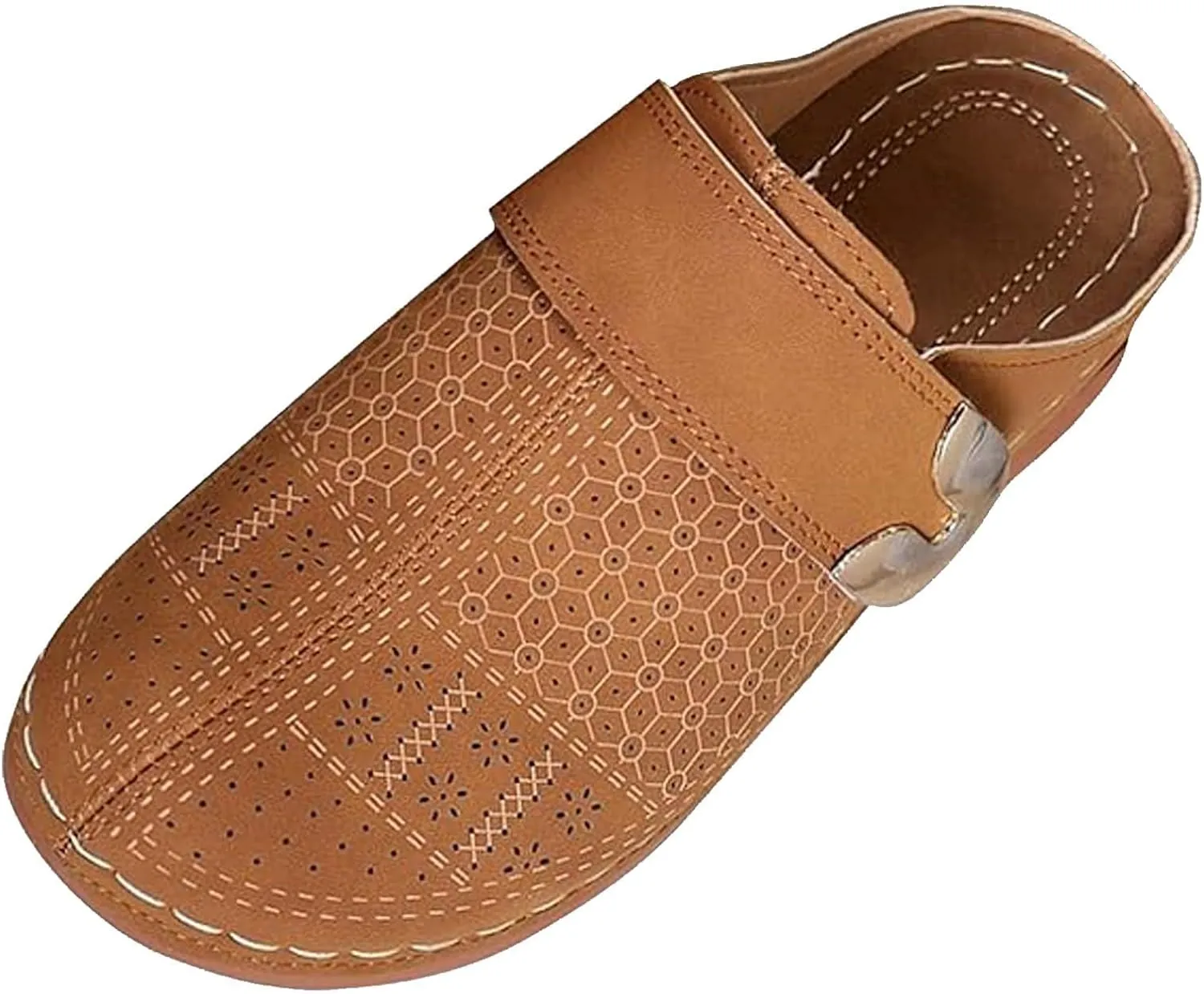Clogs for Women Slip on Mules Shoes Walking Comfortable Non Slip Closed Toe Sandals Health Arch Support Shoes Dressy Mule Summer Casual Sandals Beach Walking Sandal