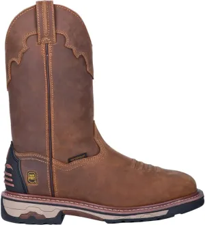 Dan Post Mens Blayde Waterproof Steel Toe Work Safety Shoes Casual - Brown - Size 9 D