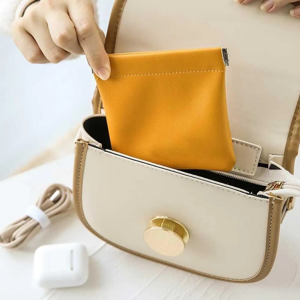 Data Cable Storage Bag,Leather Data Cable Case,Waterproof Electronics Accessories Storage Cases,Compact Cable Storage,Portable Travel Organizer Bag,for Chargers and More
