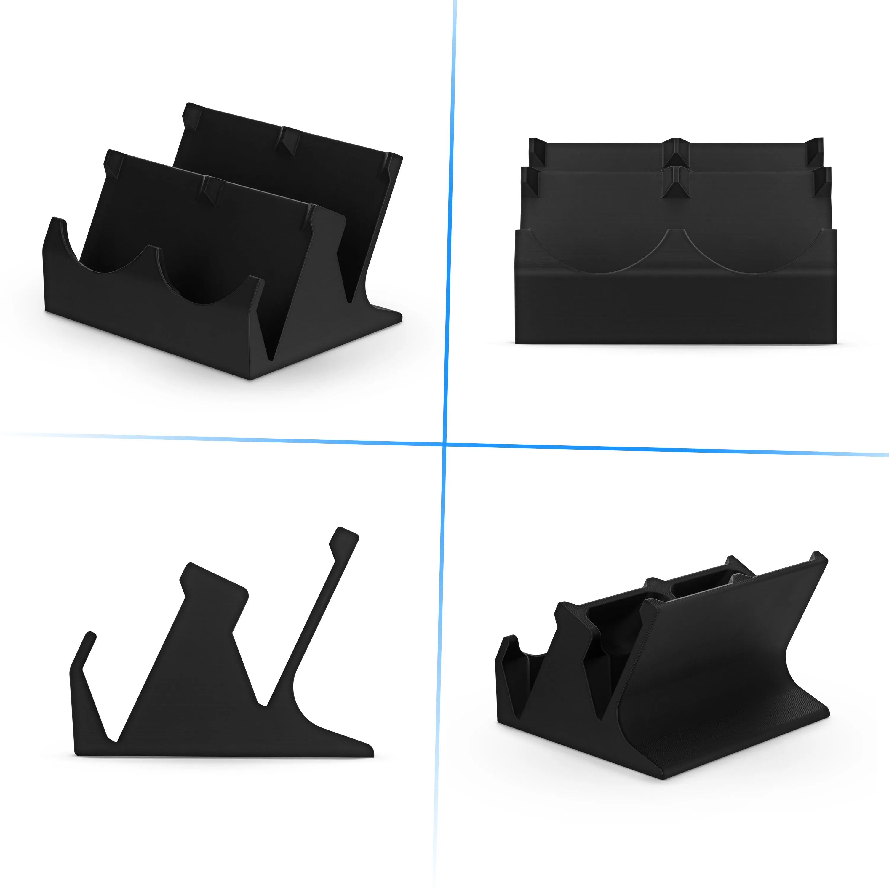 Desktop Quad PC Mouse Stand Holder for Gaming & Office Mice From Logitech, Razer, Corsair & More