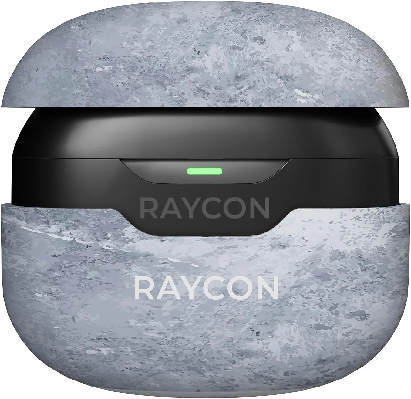 Earbud Case by Raycon, Protective Lanyard Style, Concrete