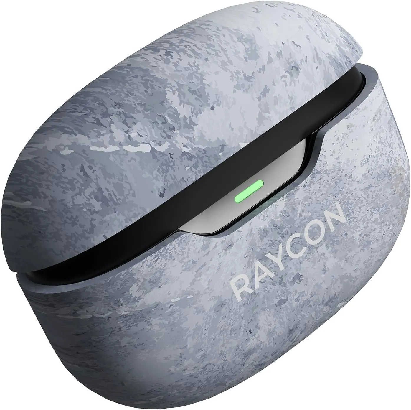 Earbud Case by Raycon, Protective Lanyard Style, Concrete