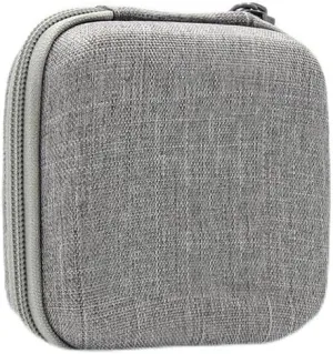 Electronics Organizer Bag, Travel Case for Tech Gadgets, Wireless Microphones, Digital Voice Recorders, MP3 Player, USB Cables, Chargers Small Item Carrying Case