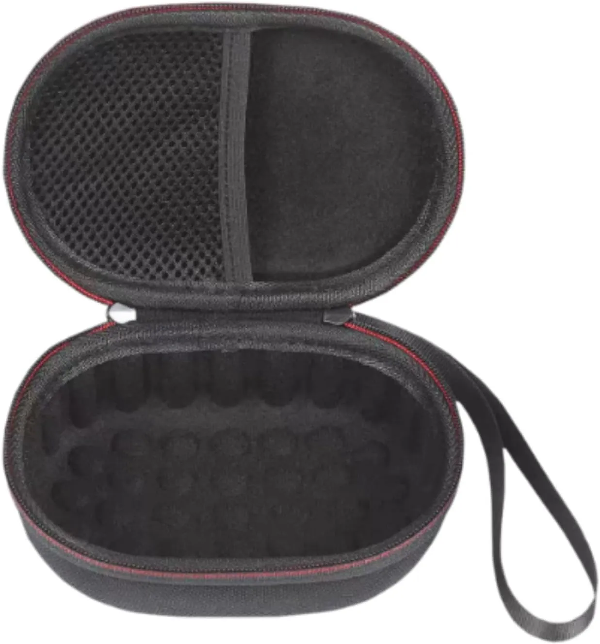 EVA Mouse Case Zipper Storage Bag Shockproof Portable Storage Box Hard Carrying Case for PC Laptop, Black