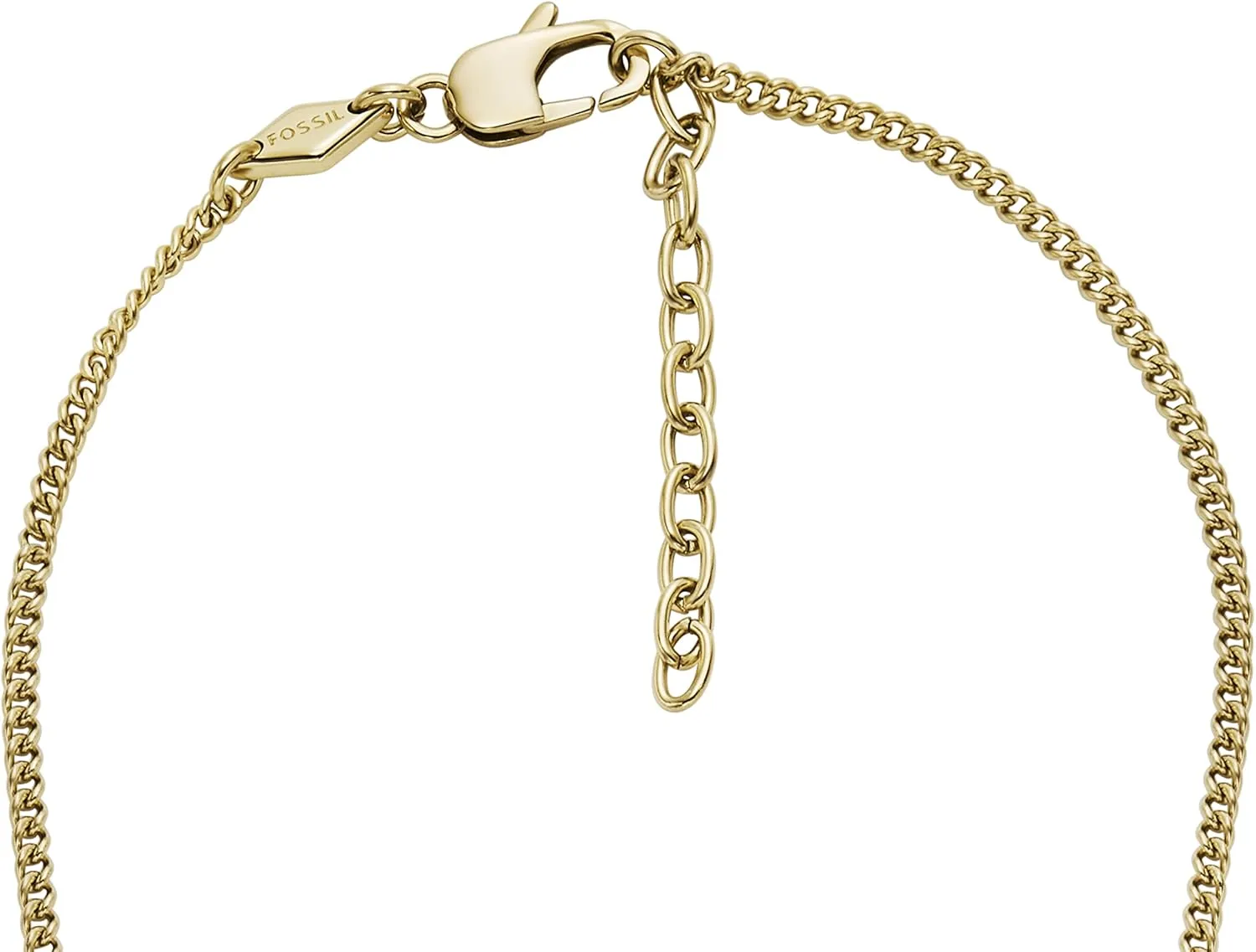 Fossil Men's Stainless Steel or Leather Necklace for Men