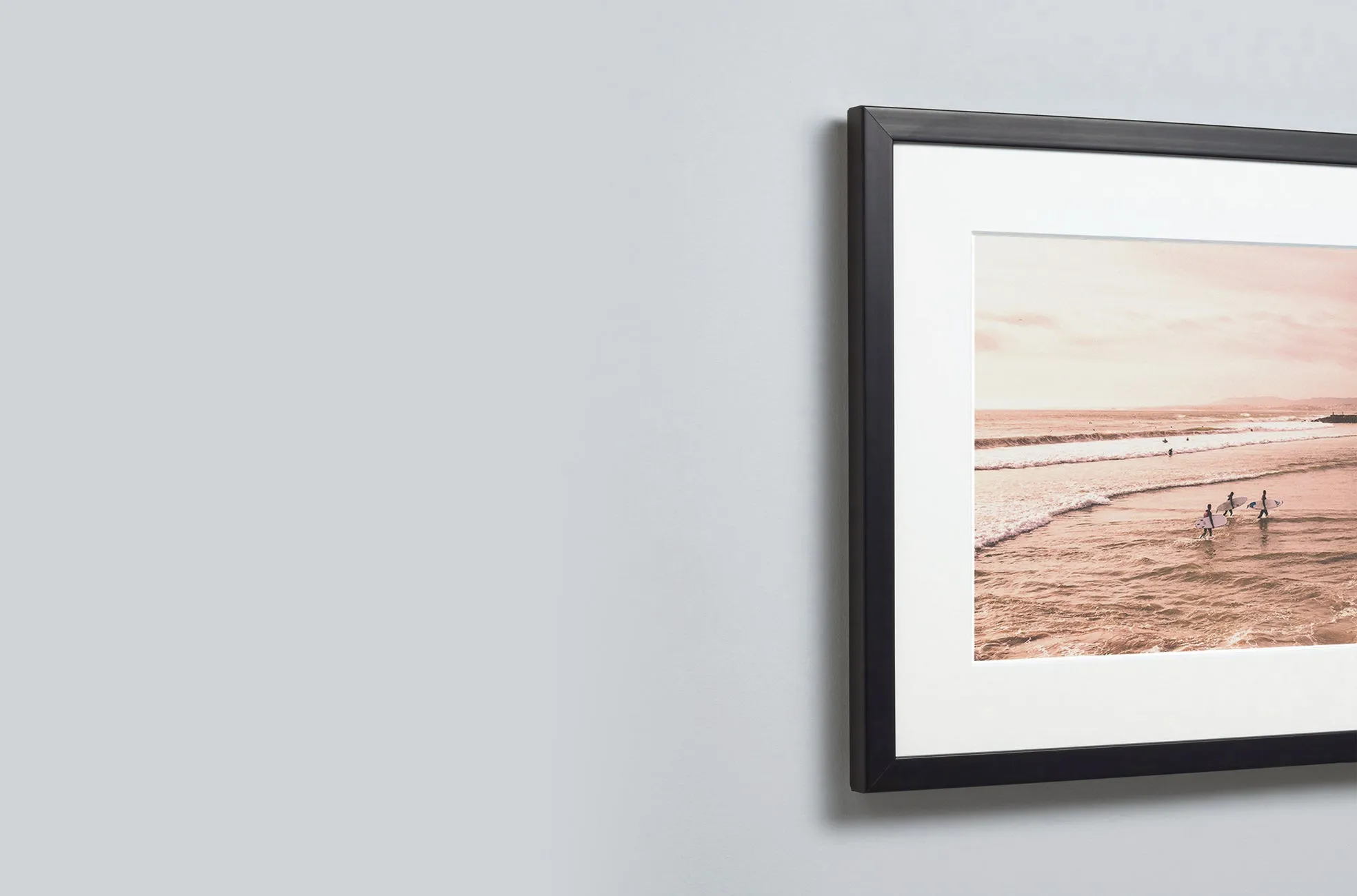 Framed Mounted Photo Print - Non Panoramic