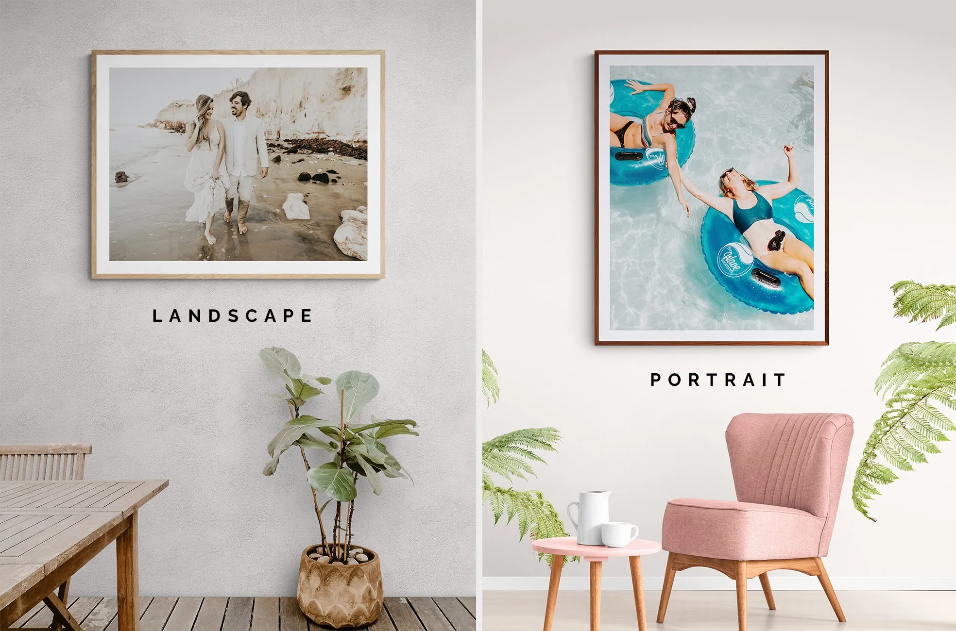 Framed Mounted Photo Print - Non Panoramic
