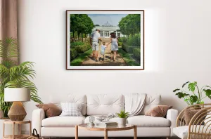 Framed Mounted Photo Print - Non Panoramic