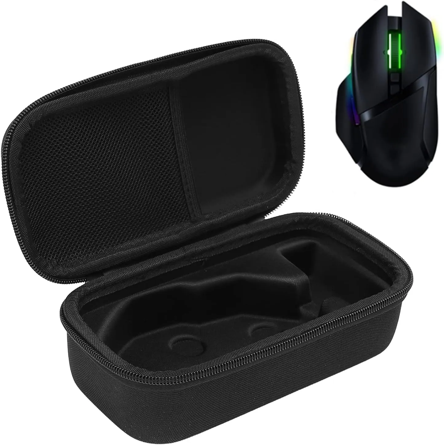 Gaming Mouse EVA Case for Razer Basilisk , Portable Mouse Storage Bag Travel Carrying Bag for Mice, Waterproof Shock Resistant