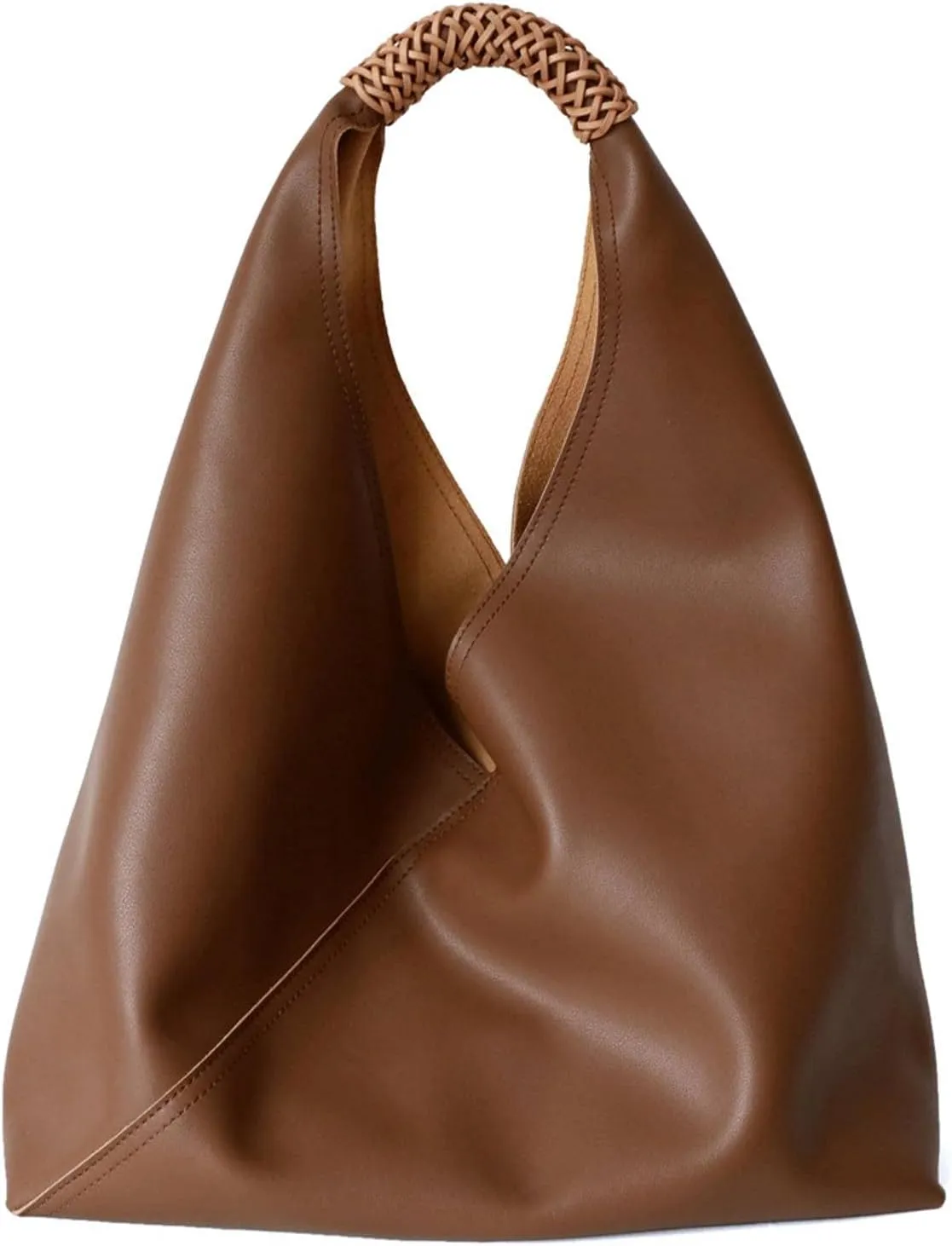 Genuine Leather Underarm Bag, Handheld High-Capacity Women'S Bun, Mother Bag