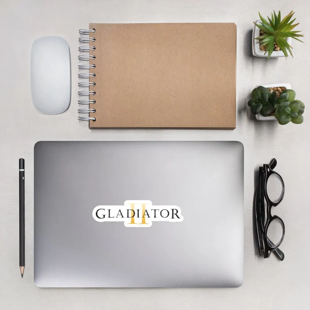 Gladiator II Logo Die Cut Sticker