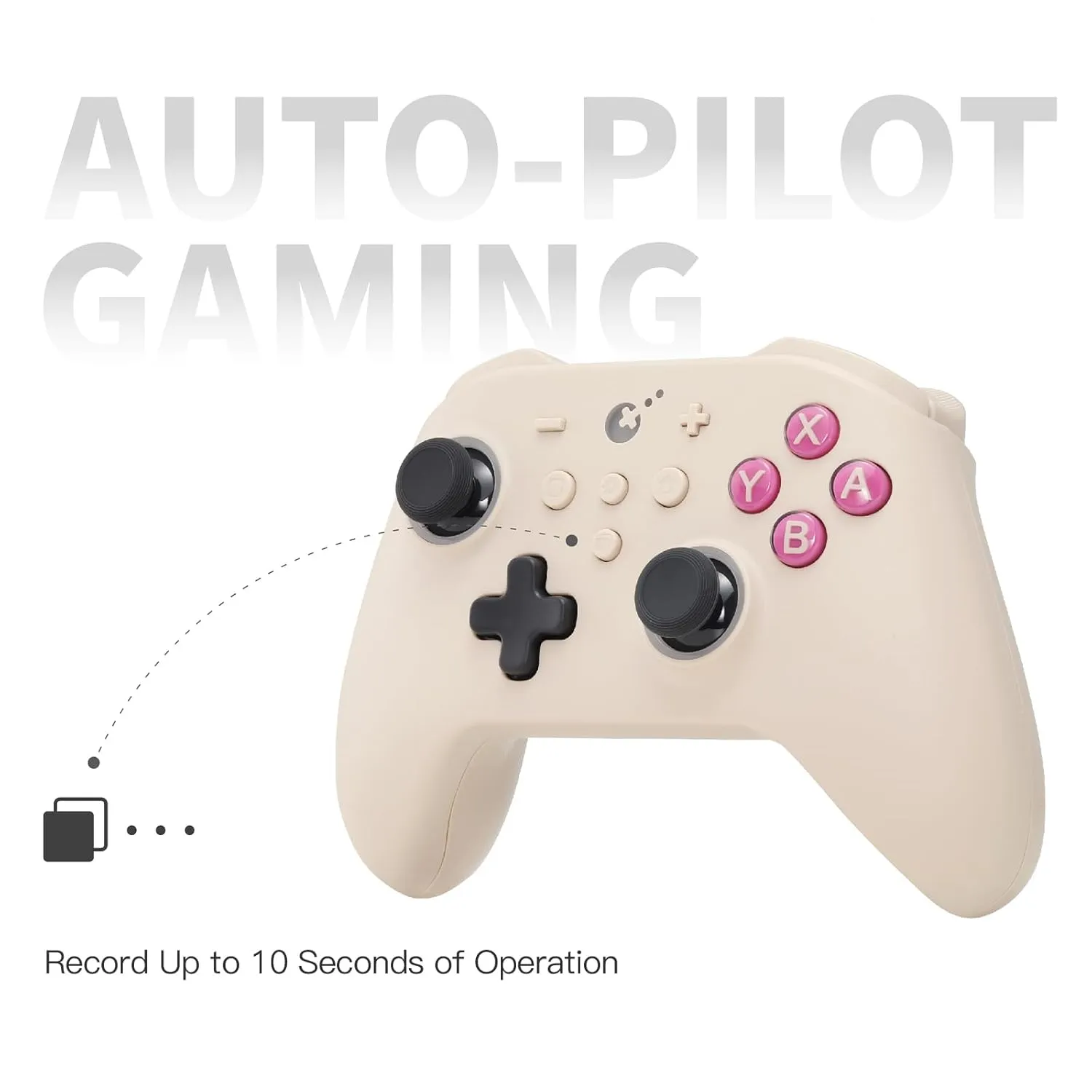 GuliKit KK3 PRO Controller Kingkong 3 Pro Switch Controller (No Drift) for Switch/PC/Android/MacOS/IOS with Hall Joysticks and Triggers, Maglev/Rotor/HD Vibration (GB RETRO)