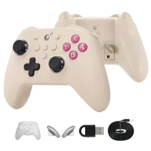 GuliKit KK3 PRO Controller Kingkong 3 Pro Switch Controller (No Drift) for Switch/PC/Android/MacOS/IOS with Hall Joysticks and Triggers, Maglev/Rotor/HD Vibration (GB RETRO)