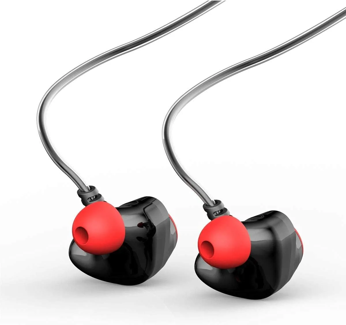 HP PS4 Gaming Earbuds in Ear Headphones with Mic, Stereo Bass Earphones with Detachable Dual Microphone and Volume Control for Mobile Devices, Xbox One, PS4, PC