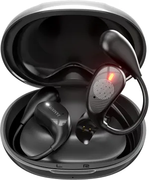 IAMJOY Language Translation Earbuds, 163 Two Way AI Translator Earbuds Language Translator OWS Earbuds Real Time 3-in-1 Online Translator Device with APP Fit iOS  Android for Travel Business Learning
