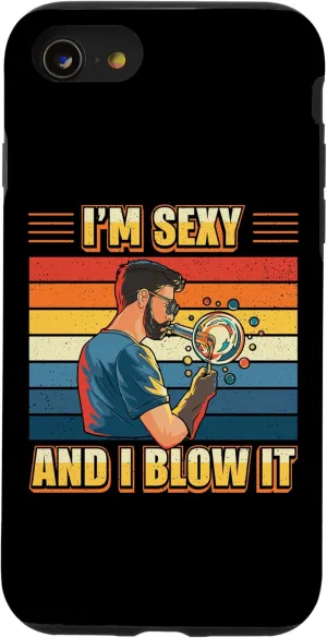 iPhone SE (2020) / 7 / 8 Hand Blown Glass Design for a Glass Blower Case
