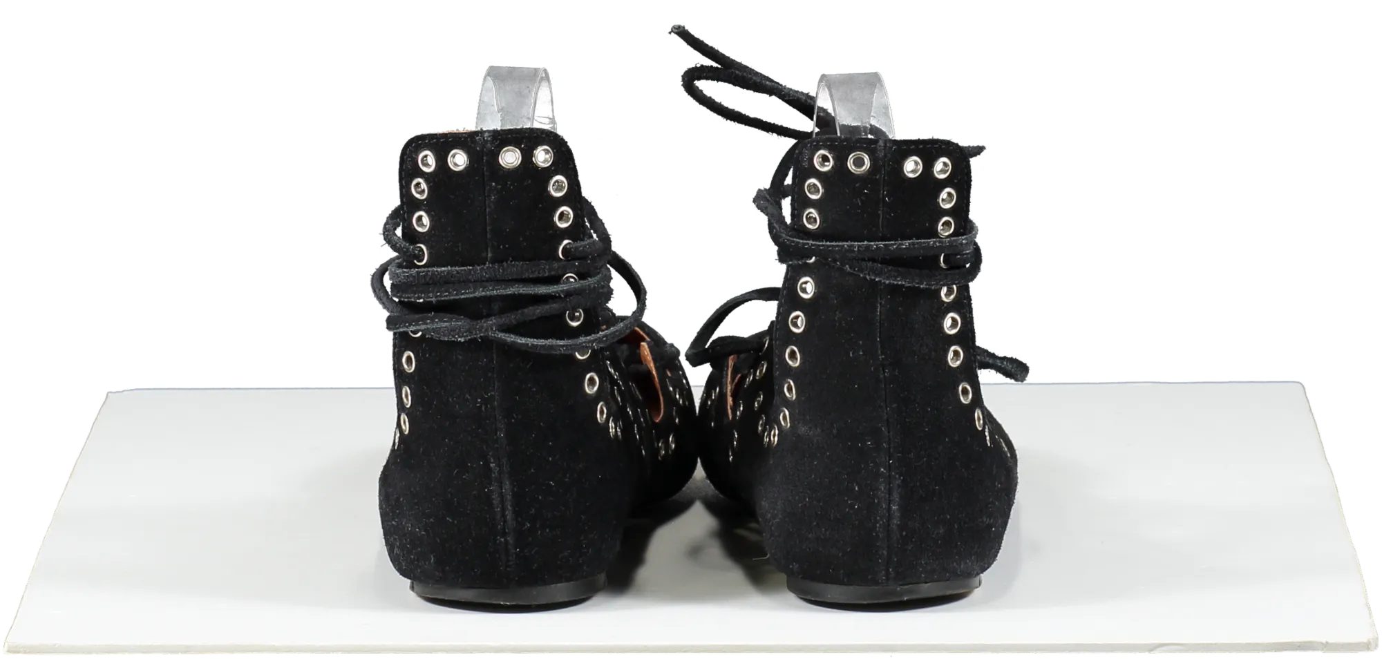 Isabel Marant Black Flat Lace Up Gladiator Sandals UK 6 EU 39 