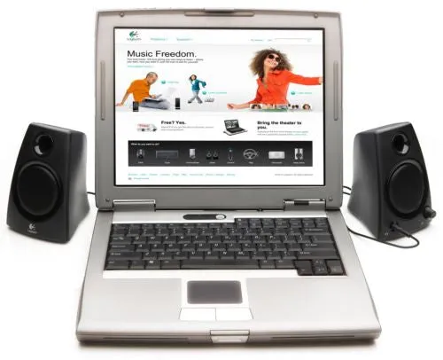 Jack Compact Laptop Speakers