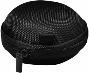 jojofuny Black Waterproof and Shockproof Headphone Storage Case, Portable Carrying Pouch for Earbuds, Chargers, and Cords, Durable Travel Organizer for Electronic Accessories