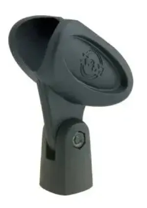 K&M 85050 Microphone Clip for Handheld Microphones (22mm Diameter)