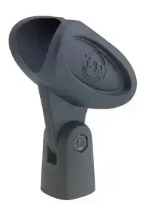 K&M 85055 Microphone Clip for Handheld Microphones (28mm Diameter)