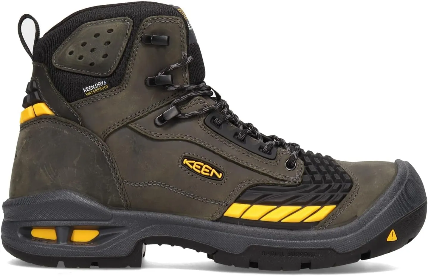 KEEN Men's Troy 6" Kbf Composite Toe Waterproof Work Boots